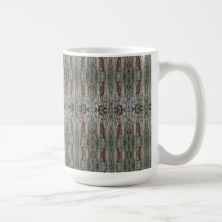 Segrande Träd Barkmönster Kaffemugg