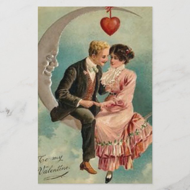 segrande valentineser brevpapper (Framsida)