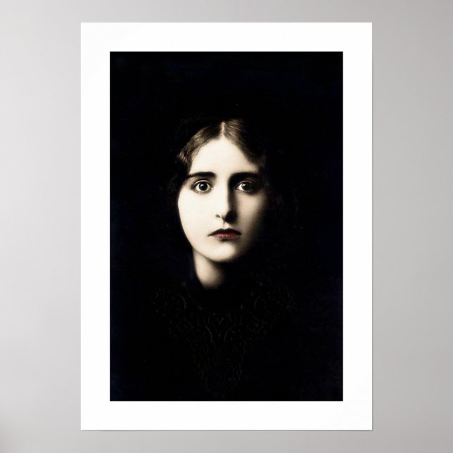 segrare dam hemsöker, stare, naken poster (Framsidan)