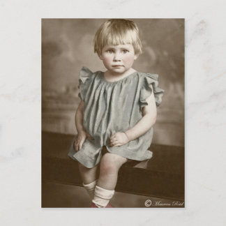 segrare Edwardian Sepia Hand Tved Postcard 12 Vykort