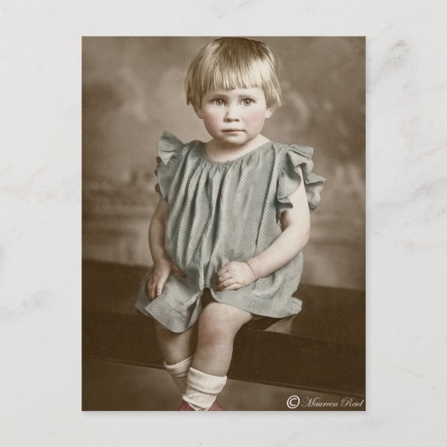 segrare Edwardian Sepia Hand Tved Postcard 12 Vykort (Framsida)