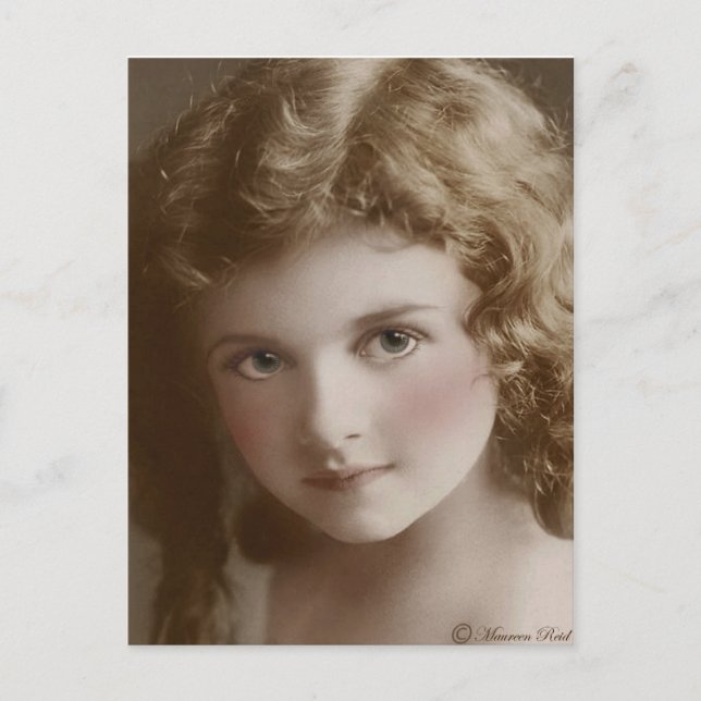 segrare Edwardian Sepia Hand Twarded Postcard 5 Vykort (Framsida)