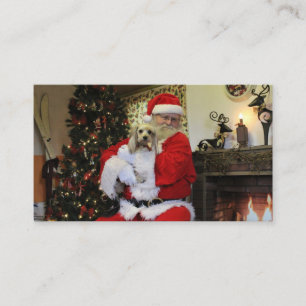 Segt och Santa Visitkort