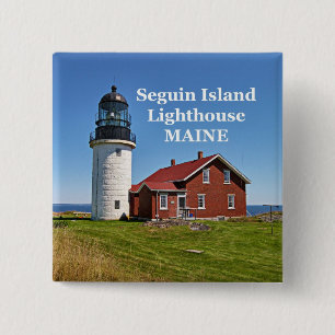 Seguin Island fyr, Maine Button Knapp