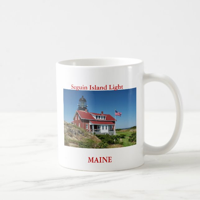 Seguin Island Light, Maine Kaffemugg (Höger)