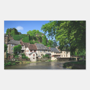 Segur-le-chateau i Frankrike-rektangulärt dekal Rektangulärt Klistermärke