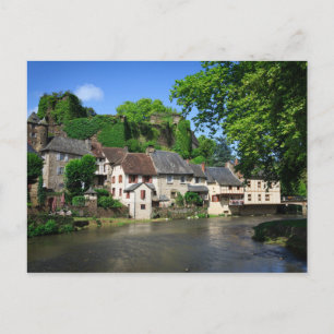 Segur-le-Chateau i Frankrike-vykort Vykort