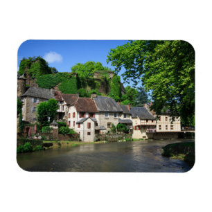 Segur-le-Chateau i rektangulär magnet för
