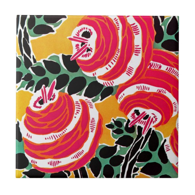 Seguys Art Deco #10 på Emporio Moffa Kakelplatta (Framsidan)