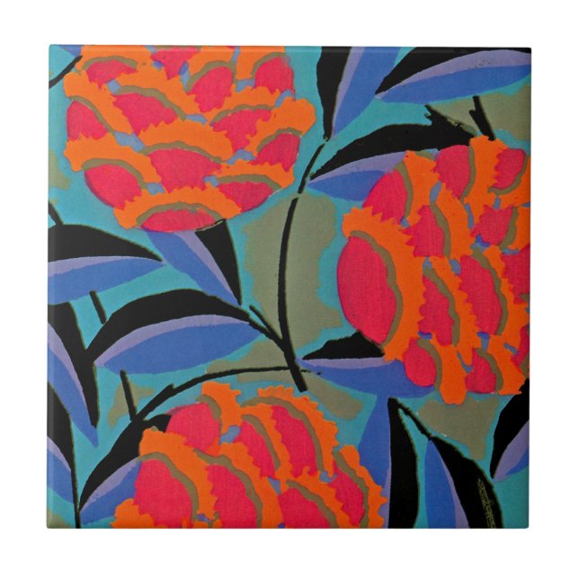 Seguys art déco #2 på Emporio Moffa Kakelplatta (Framsidan)