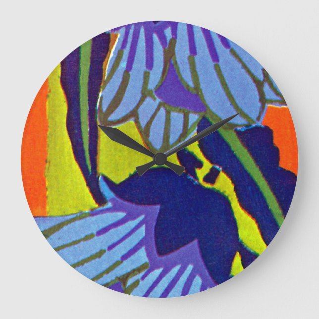 Seguys Art Deco #4 på Emporio Moffa Stor Klocka (Framsida)