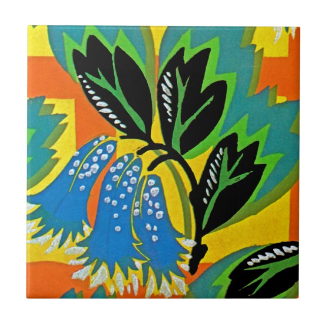 Seguys Art Deco #8 på Emporio Moffa Kakelplatta (Framsidan)