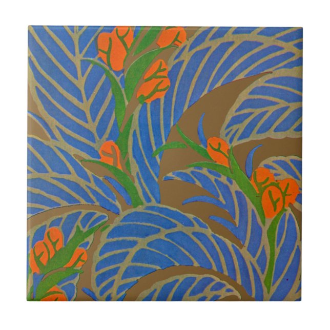 Seguys Art Deco #9 på Emporio Moffa Kakelplatta (Framsidan)