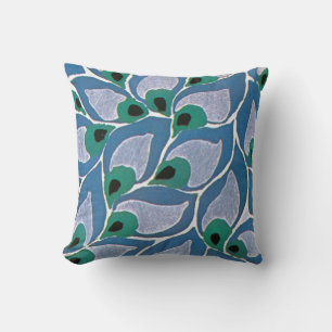 Seguys Art Deco Peacock - Pillow Kudde
