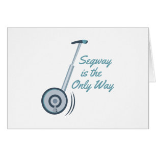 Segway Hälsningskort