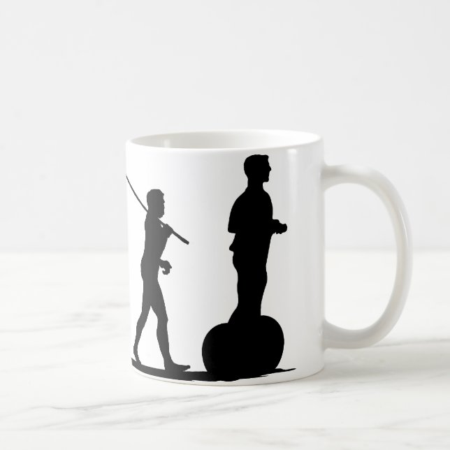 Segway ryttare kaffemugg (Höger)