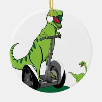 Segwayasaurus Julgransprydnad Keramik