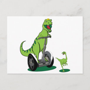 Segwayasaurus Vykort