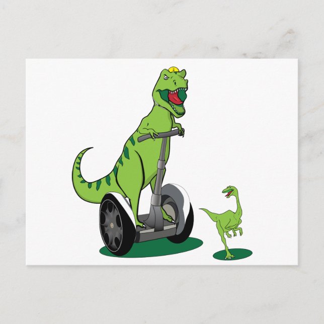 Segwayasaurus Vykort (Framsida)