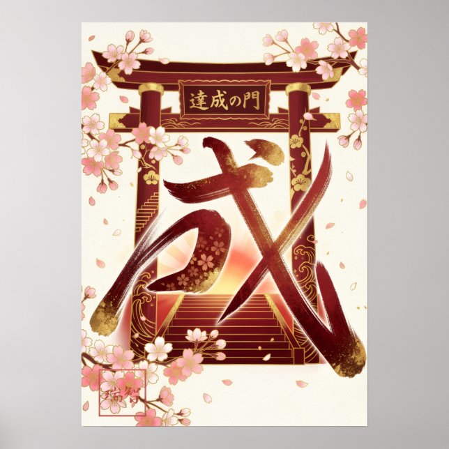 Sei: Achievement & Success Art260040015 Poster (Framsidan)