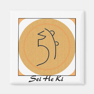 Sei He Ki Reiki Symbol Magnet