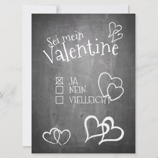 Sei mein Valentine (Framsida)