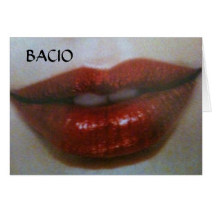 Sei sempre nel mio cuore - Bacio Hälsningskort