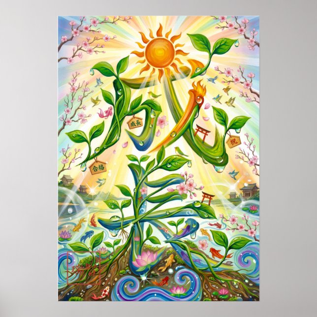 Seicho: Growth & Prosperity Art260040006 Poster (Framsidan)