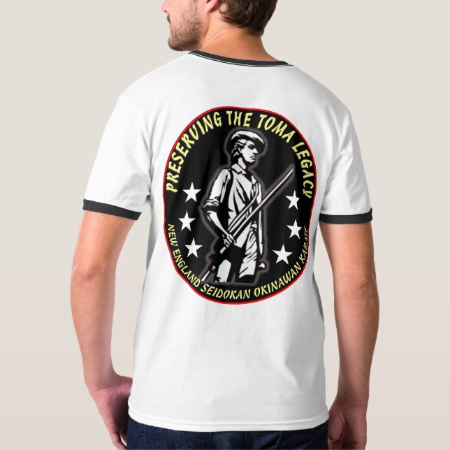 Seidokan New England T-tröja T Shirt (Hel baksida)