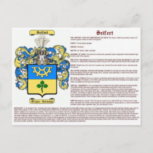 Seifert (innebörd) vykort