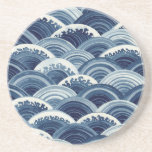Seigaiha Vågar av Natasha Us Underlägg<br><div class="desc">seigaiha mönster,  vinkara,  traditionell japansk,  flowing,  natashaus</div>
