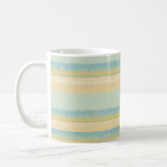 Seigaiha Wave Pattern Mug Kaffemugg (Vänster)