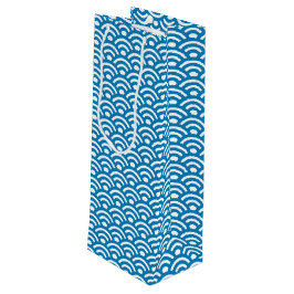 Seigaiha, Waves, Japanese, Blue and White