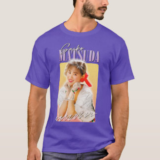 Seiko Matsuda Retro 80:e Fläkt Art Design 6 T Shirt