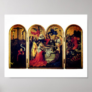 Seilern Triptych (av Robert Campin) Poster