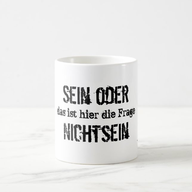 Sein oder Nichtsein Mugg (Center)