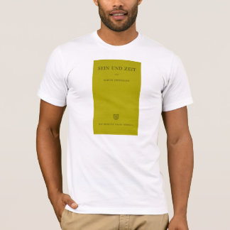 Sein Und Zeit/vara och Time Heidegger gult T Shirt