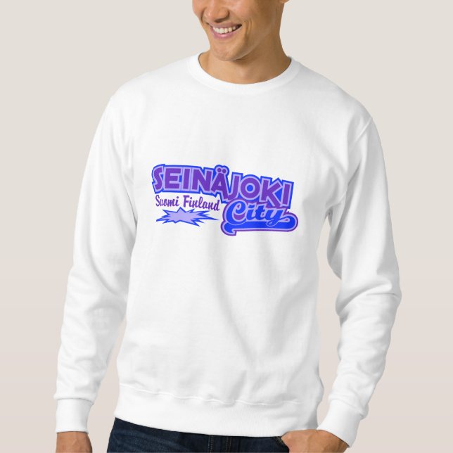 Seinäjoki City shirt - välj stil & färg Långärmad Tröja (Framsida)