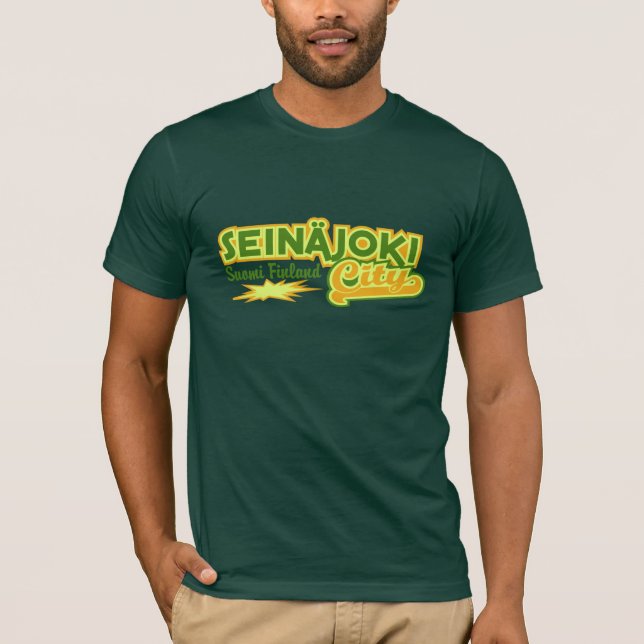 Seinäjoki City shirt - välj stil & färg T (Framsida)