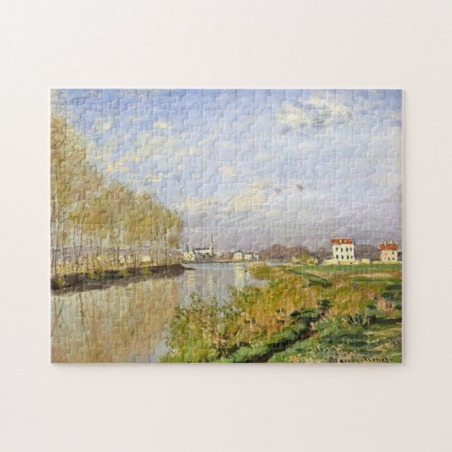 Seine Argenteuil Monet Fine Art Pussel (Horisontell)