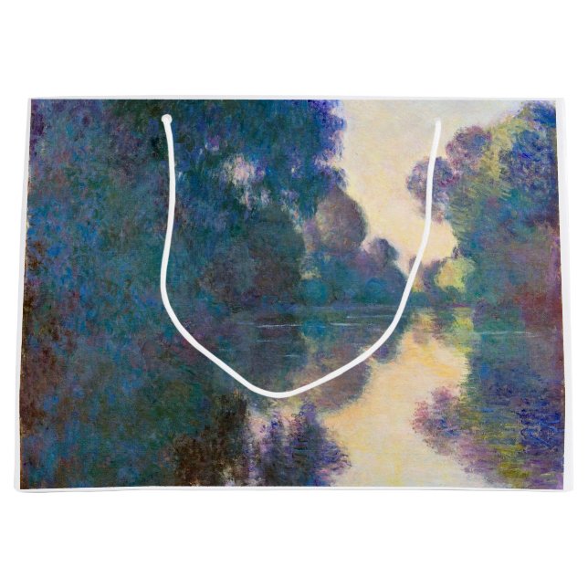 Seine-gren nära Giverny, Monet (Framsidan)