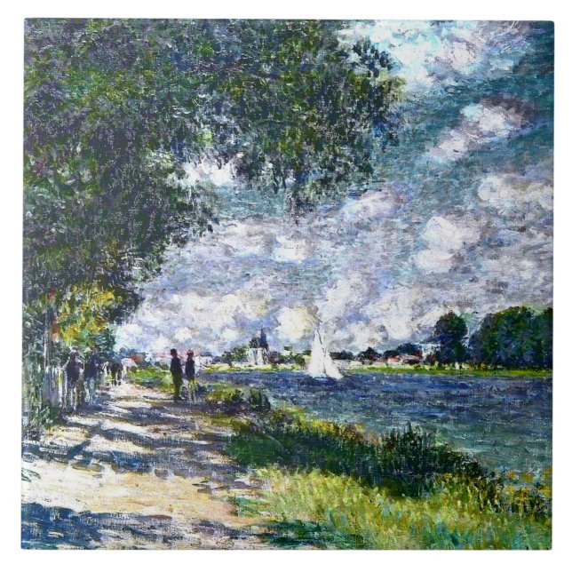 Seine i Argentina Kakelplatta (Framsidan)