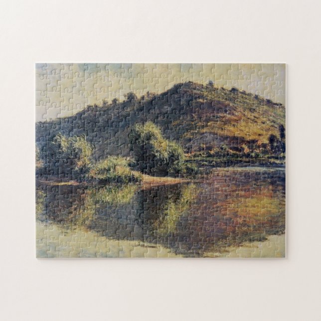 Seine i Port-Villez Monet Fine Art Pussel (Horisontell)