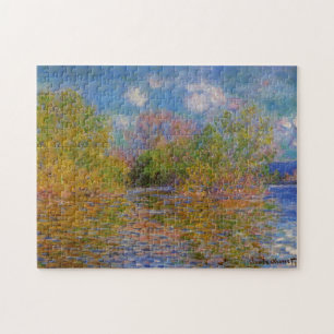 Seine nära Giverny Monet Fine Art Pussel