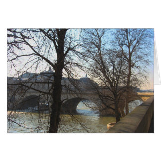 Seine River Hälsningskort