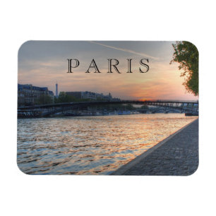 Seine solnedgång magnet