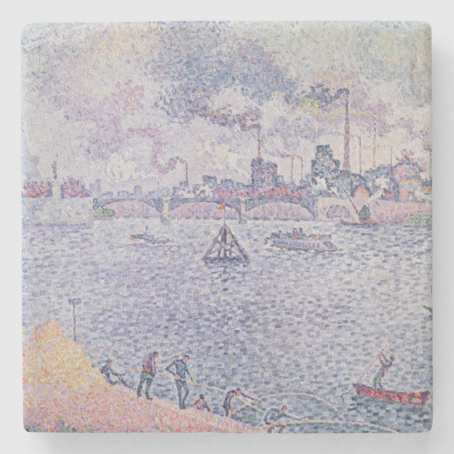 Seinen, Grenelle, 1899 Underlägg Sten (Framsidan)