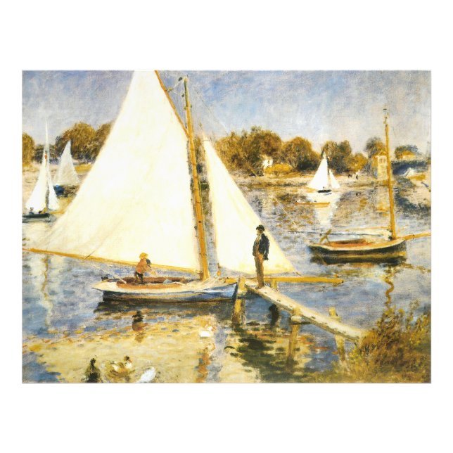Seinen i Argentina Auguste Renoir Fototryck (Framsidan)