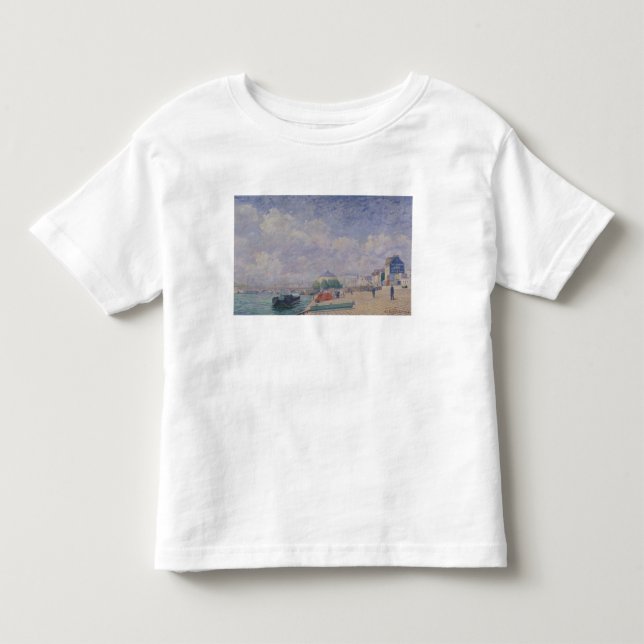 Seinen på Bercy, 1885 Tee Shirt (Framsida)