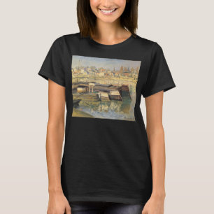 Seinen vid Asnieres av Claude Monet Tee Shirt